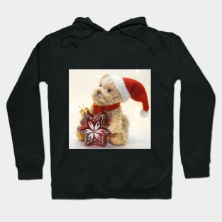 The puppy santa Hoodie